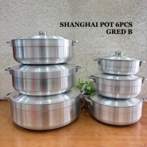 6PCS SHANGHAI POT - GRED B