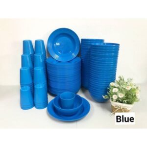 SET KENDURI MUTIARA 200PCS - BLUE