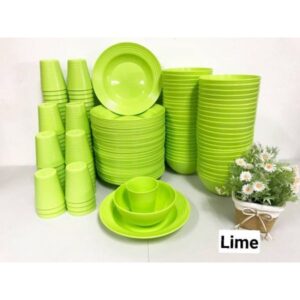 SET KENDURI MUTIARA 200PCS - LIME