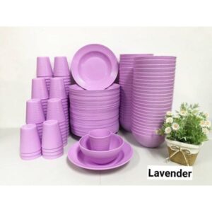 SET KENDURI MUTIARA 200PCS - LAVENDER