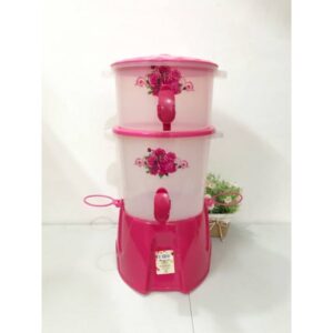 2 TIER WATER DISPENSER - PINK