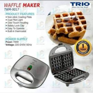 TRIO WAFFLE MAKER SEGI EMPAT - TWM9017