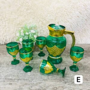 ROMANTIC GLASSWARE - HIJAU (E)