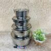 4PCS MULTI-USE STAINLESS STEEL POT