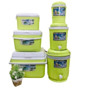 COOLER BOX 6PCS - APPLE GREEN
