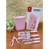 SET PISAU GIACOMO 6PCS BUNGA - PINK CHELSEA