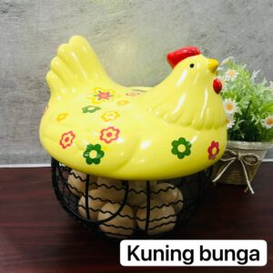 SANGKAR TELUR - KUNING BUNGA