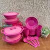 SET COMBO MINI KENDURI 68PCS - PINK