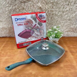 DESSINI 28CM GRILL PAN - GREEN