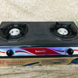 DAPUR GAS 2 MATA BUTTERFLY - HITAM