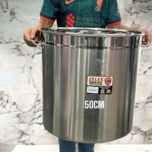 ZELEX S/STEEL STOCK POT - 50CM