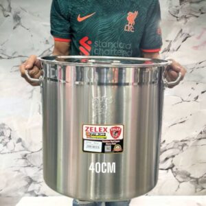 ZELEX S/STEEL STOCK POT - 40CM