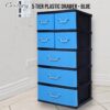 DRAWER 5 TIER - BIRU
