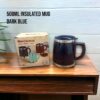 GIACOMO 500ML INSULATED MUG - DARK BLUE