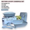 MUTIARA LUXURY CASSEROLE SET - STONE BLUE
