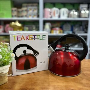WHISTLING TEA KETTLE 3.0L - RED