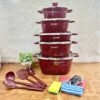 NEW DESSINI SQUARE 19PCS - MAROON