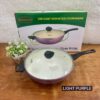GIACOMO NON-STICK WOK 32CM - LIGHT PURPLE