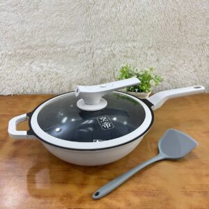 COOKDI MICRO PRESSURE COOKER WOK 32CM